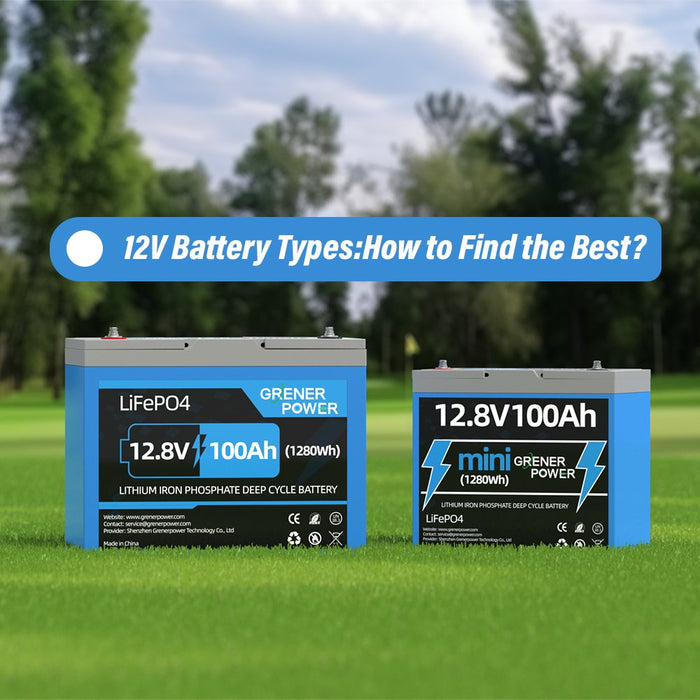 12V Battery Types: How to Find the Best?