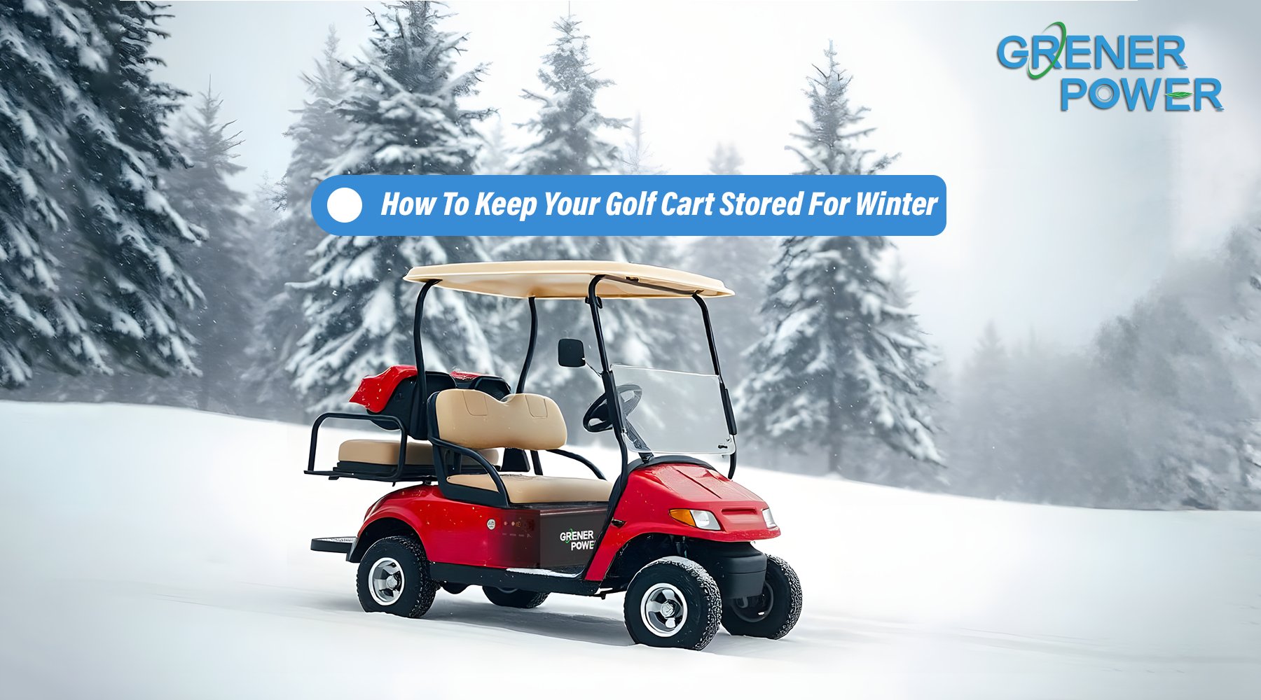 How To Keep Your Golf Cart Stored For Winter