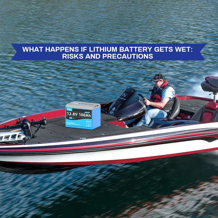 What Happens If Lithium Battery Gets Wet: Risks And Precautions