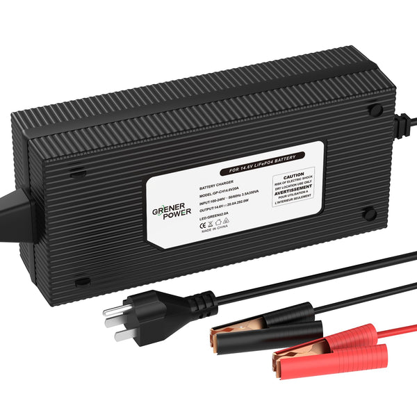 14.6V 20A LiFePO4 Battery Charger